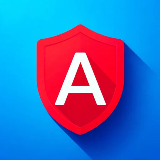 Logo d'Angular Alchemist AI, l'un des GPTs de The Wise Duck Dev pour le développement web, mobile, IA  et blockchain.