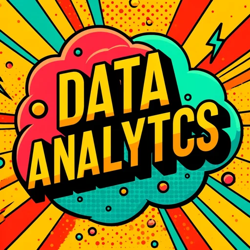 Logo of Data Analytics Whiz AI, an innovative GPT created by The Wise Duck Dev GPTs, transforming the development community with advanced technology.