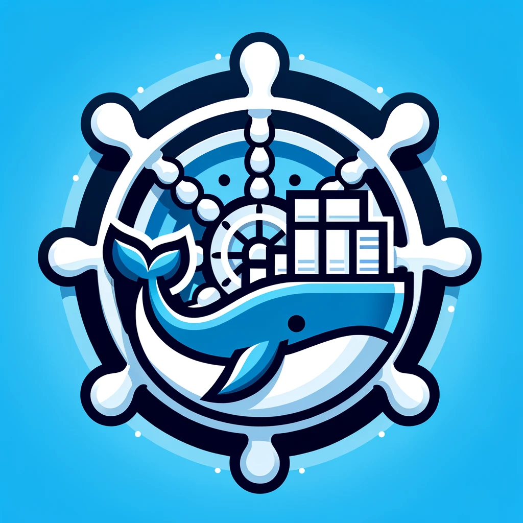 Docker & Kubernetes Copilot GPT logo from The Wise Duck Dev GPTs