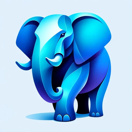 Logo of PostgreSQL Prodigy AI GPT, part of The Wise Duck Dev GPTs series